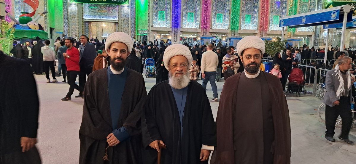 امام حرم سيد الشهداء..