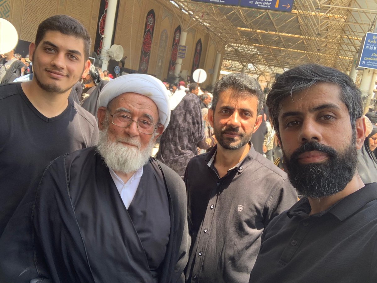 بعد زيارة حرم امير المؤمنين عليه السلام