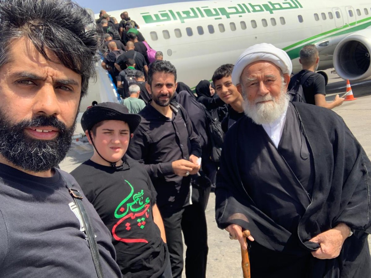 سماحة الوالد في طريق العودة