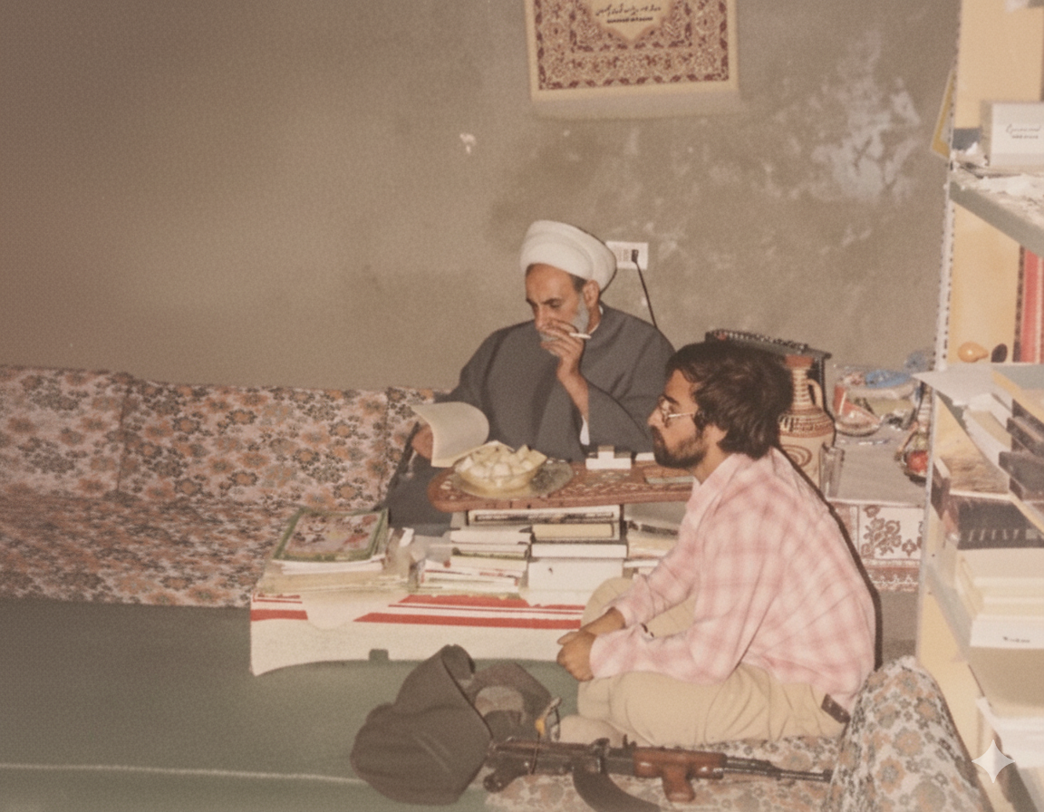 الشيخ محمد مهدي شمس الدين في منزلنا